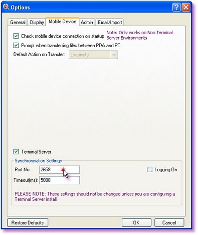 MobileDeviceOptions